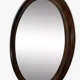 Set of 11 vintage wooden mirrors >60cm
