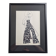 Fashion sketch, original drawing, monogrammed by Jean Eden, 70s