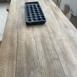 XL farmhouse table in beech and pine 3m
