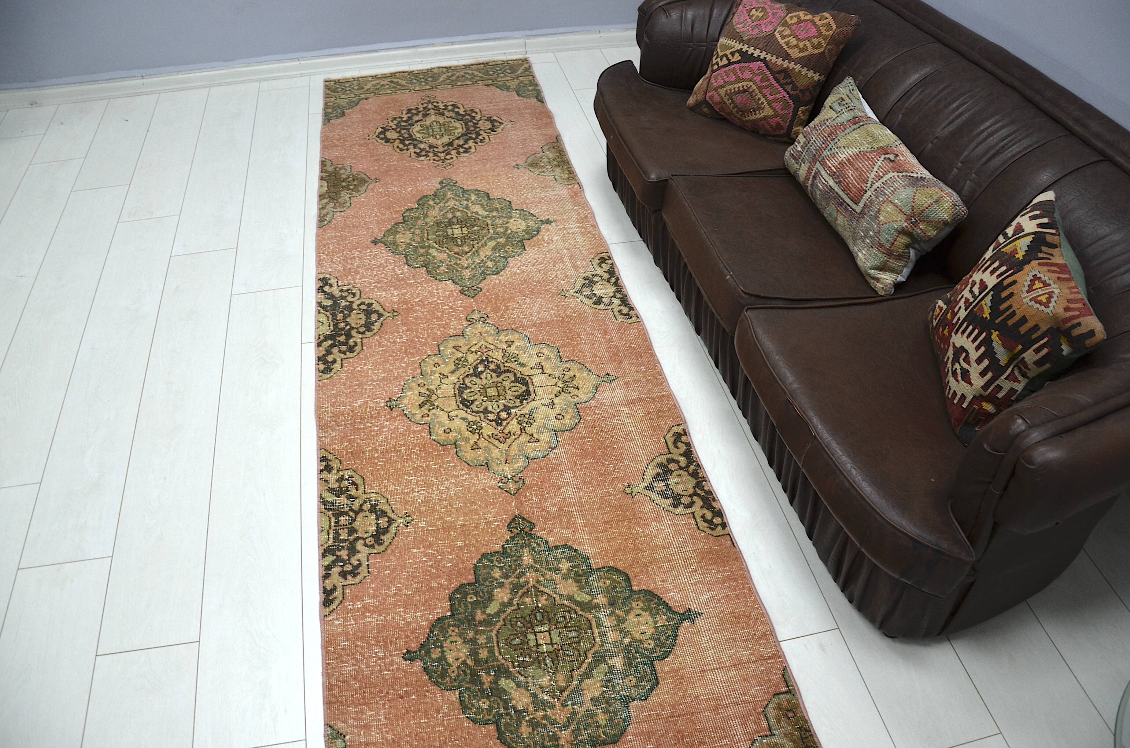 Red & Brown Turkish Handmade Rug sku 2214