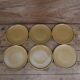 Lot de 6 assiettes en Grès de Rigny vintage