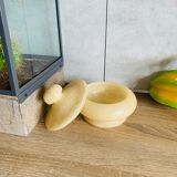 Vintage white marble box