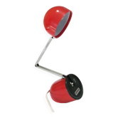 Lampe design space age kreo-lite na-718 rouge japan