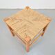 Vintage Danish Rope Stool in Beech, 1960s