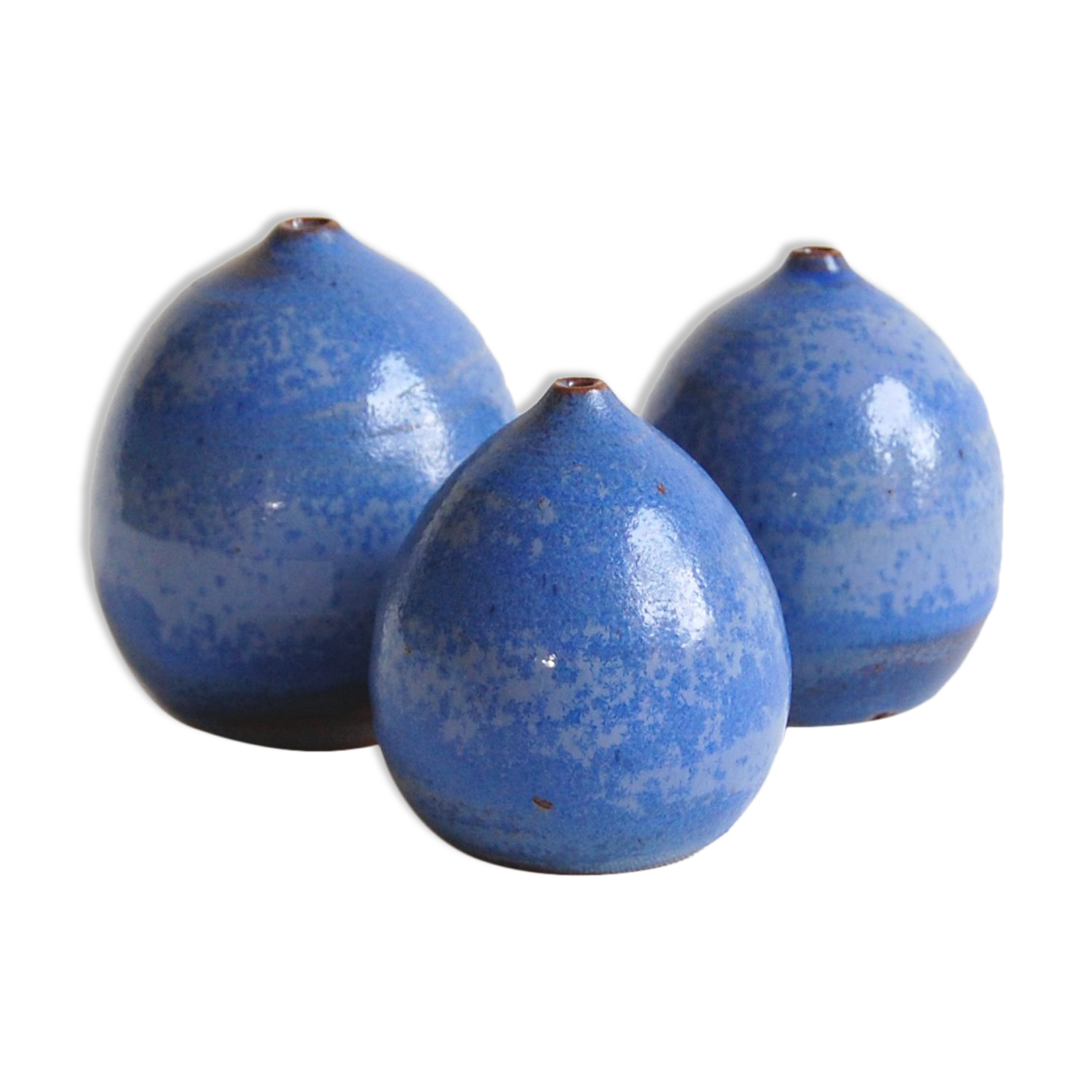 Antonio Lampecco Blue Ceramic Trio