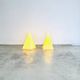 Pyramid Floor & Table Lamp By Harco Loor For Harco Loor Design, The Netherlands 1980S
