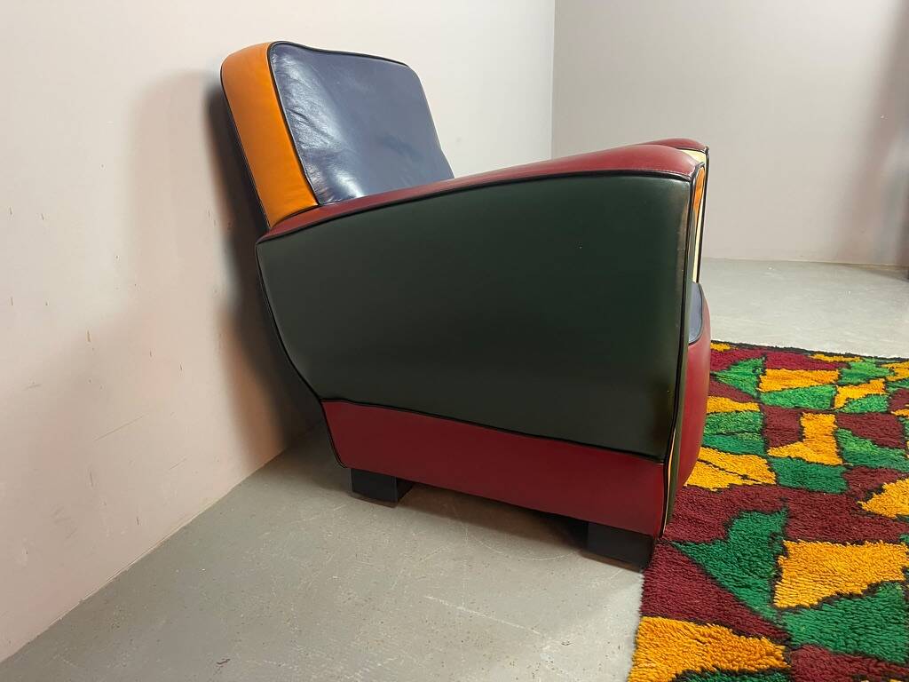 Peter van Zoetendaal “Hip Hop” Armchair, Dutch Postmodern Design.