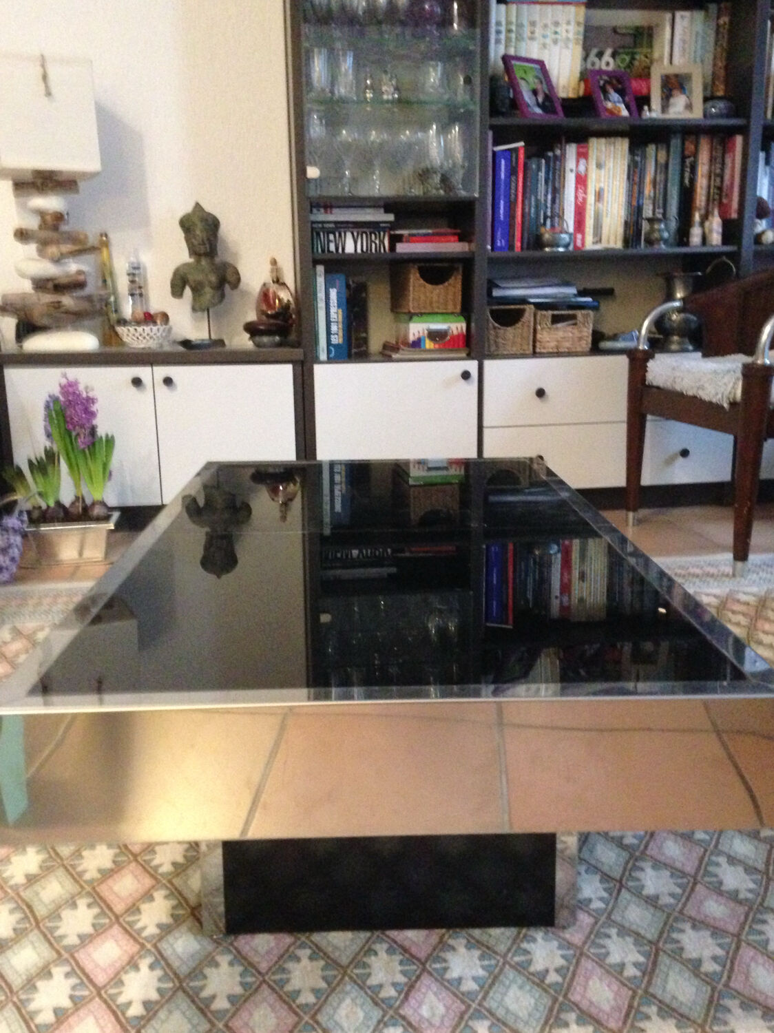 Table basse/bar années 70, ligne roset