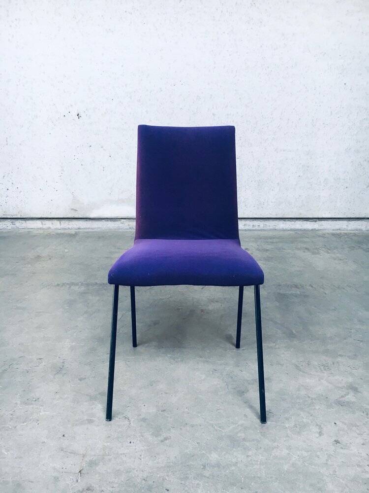 Set of Mid-Century Modern Robin Chairs by Pierre Guariche for Meurop, Belgium, 1950s