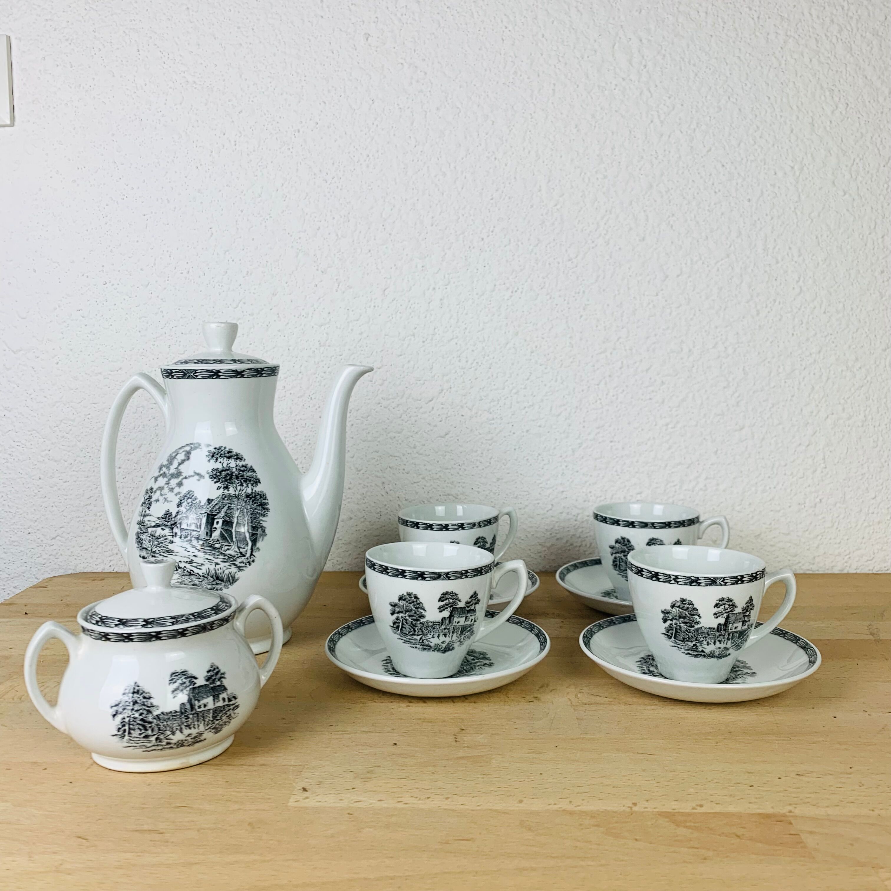 Rustic England Grindley & Co tea set