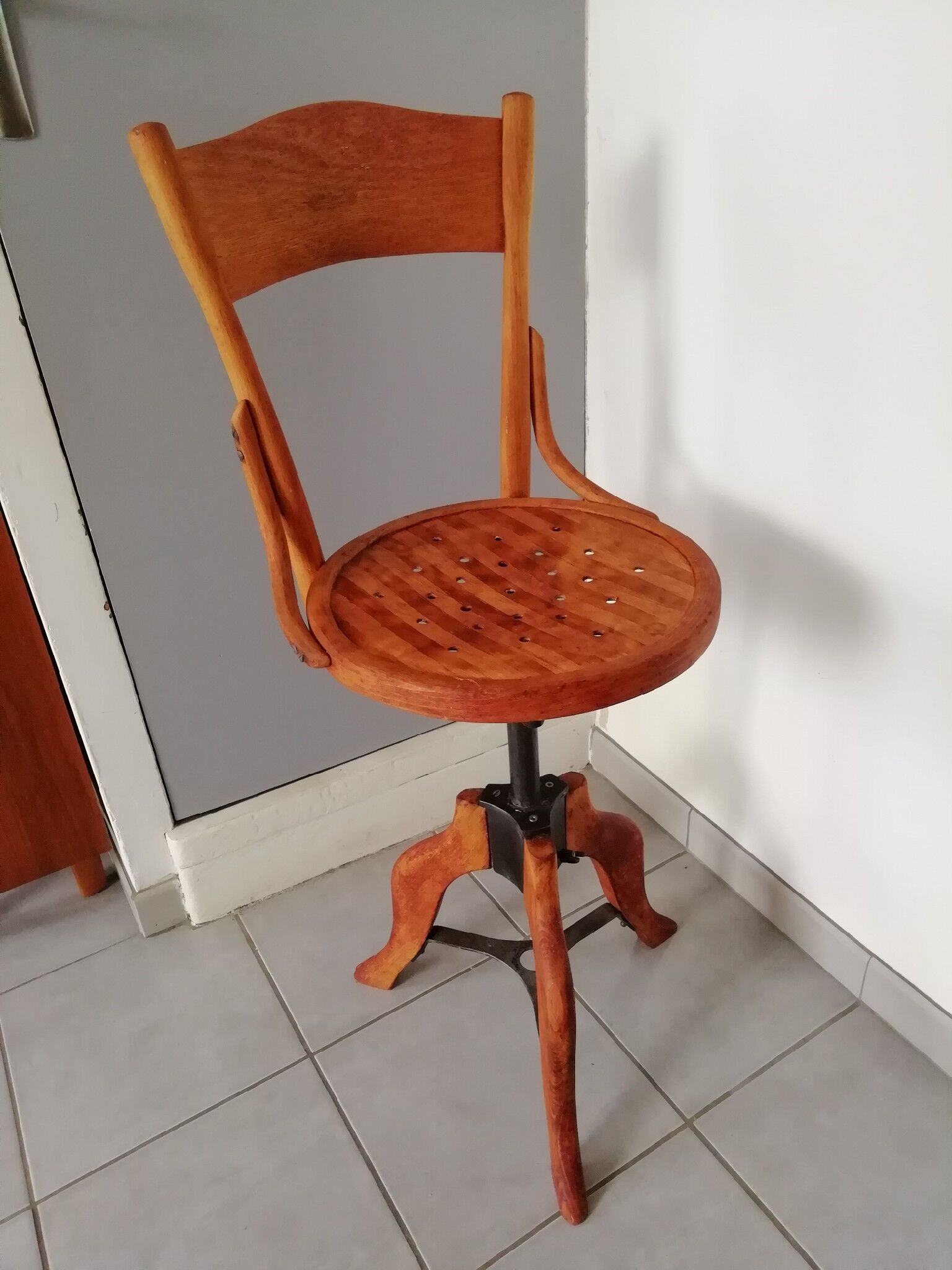 Old workshop chair
