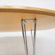 Large "Superellipse B613" dining table by Piet Hein and Bruno Mathsson for Fritz Hansen,Denmark 1994