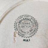 Assiette Mai terre de fer
