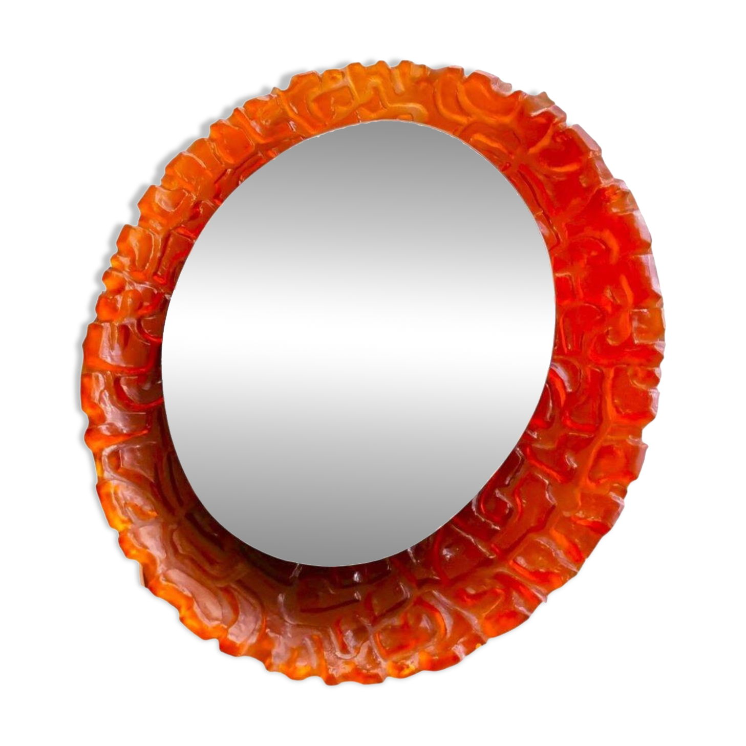 Miroir mural rétroéclairé pour salon par Hillebrand