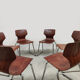 Vintage design Pagholz stacking chairs Flötotto