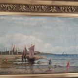 Old painting from the 19th century