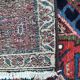 Tapis ancien persan couloir fait main 100x375 cm
