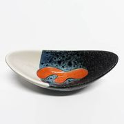 Rare set of three Elchinger Atelier ceramic bowls. France, 1950.