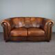 Beautiful sheep leather set of two club chairs and a 2 seater sofa