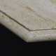 Dining Room Table in Marble and Travertine, Italy, 1970s