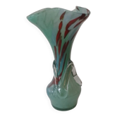 Vintage Murano blown glass vase 1950s/60s