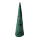 Lampe en céramique verte