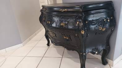Louis xv style tomb chest of drawers