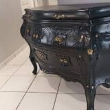 Louis xv style tomb chest of drawers