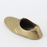 Brass shoe ashtray