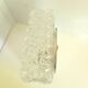 Vintage molded glass wall light