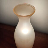 Vintage frosted glass lamp