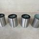 4x vintage RAAK cylinder light metal – ceiling lamps