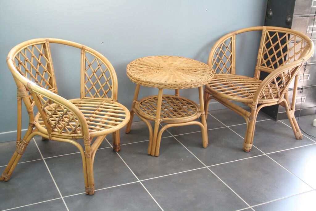 Rattan lounge set 60/70