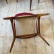 Set of 6 Scandinavian teak chairs from the 1960s
