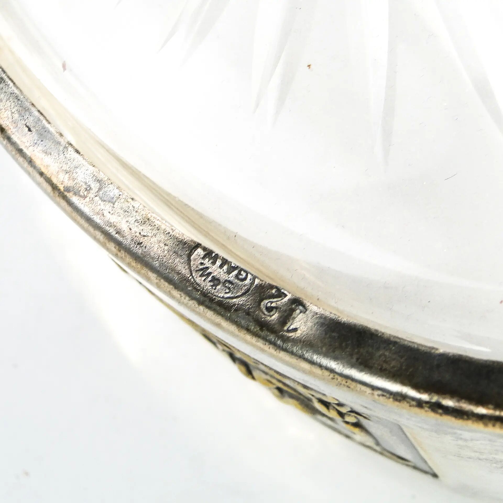Empire jardiniere, silver-plated brass, Poland, 19th century