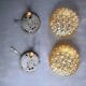 Paire d appliques escargots Helena Tynell 70s