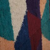 Vintage Turkish Oushak Handwoven Rug 115x126 cm