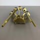 Brass Italian Stillovo Style Theatre Wall Ceiling Light Sconces, Italy, 1970s