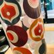 Vase cylinder colorful patterns pop vintage