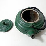 Cast iron teapot
