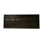 Brutalist mid-century belgium credenza