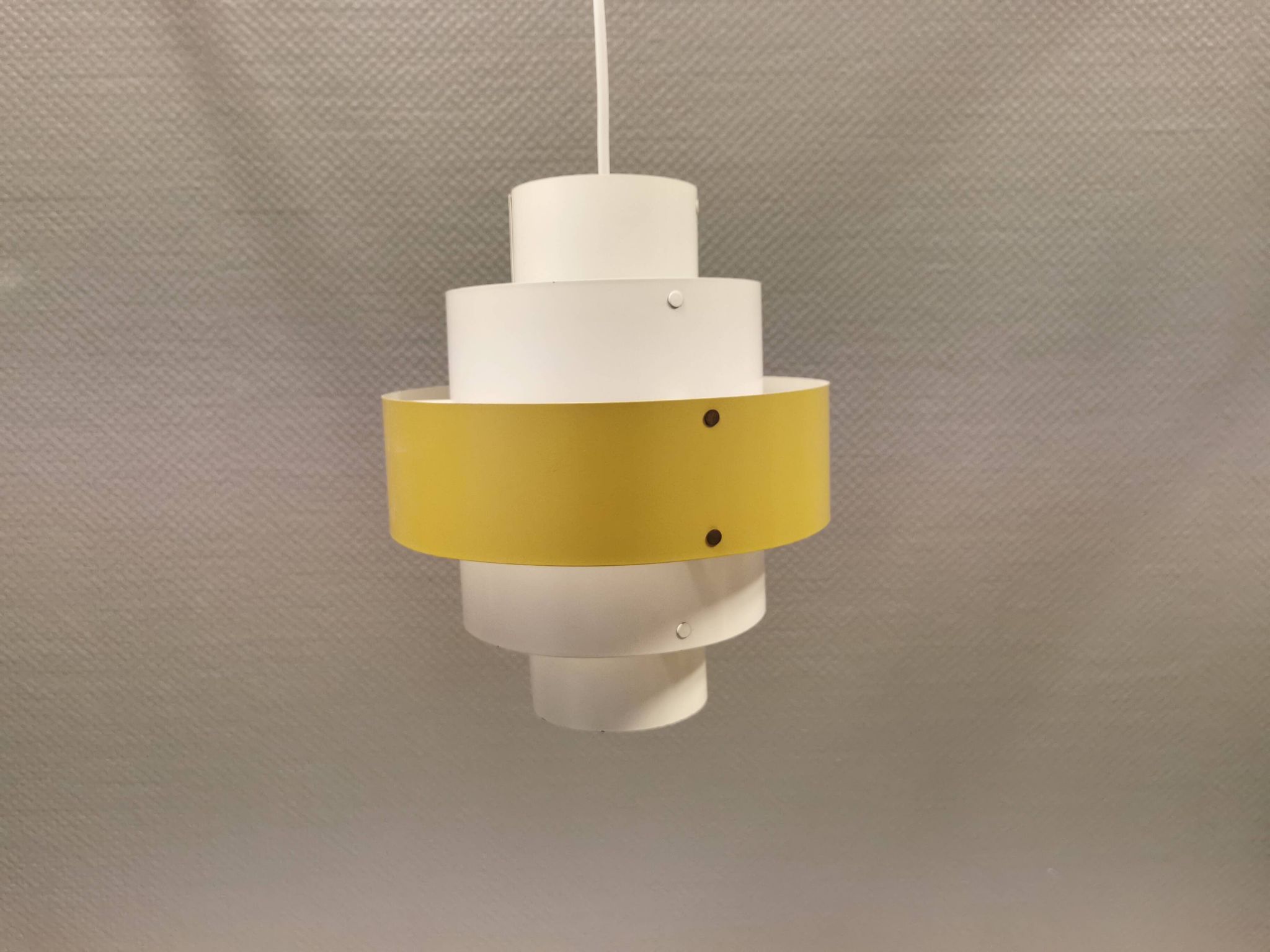Hanging lamp from the early 1960s, designed by Flemming Brylle & Preben Jacobsen