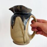 Antique carafe in flamed enamelled ceramic