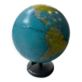 Vintage illuminated globe