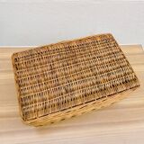 Wicker suitcase
