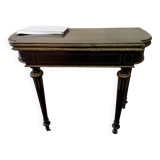 black half-moon table Napoleon III