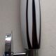 Pair of chromed metal and marbled glass tulip sconces Maison Paulmann