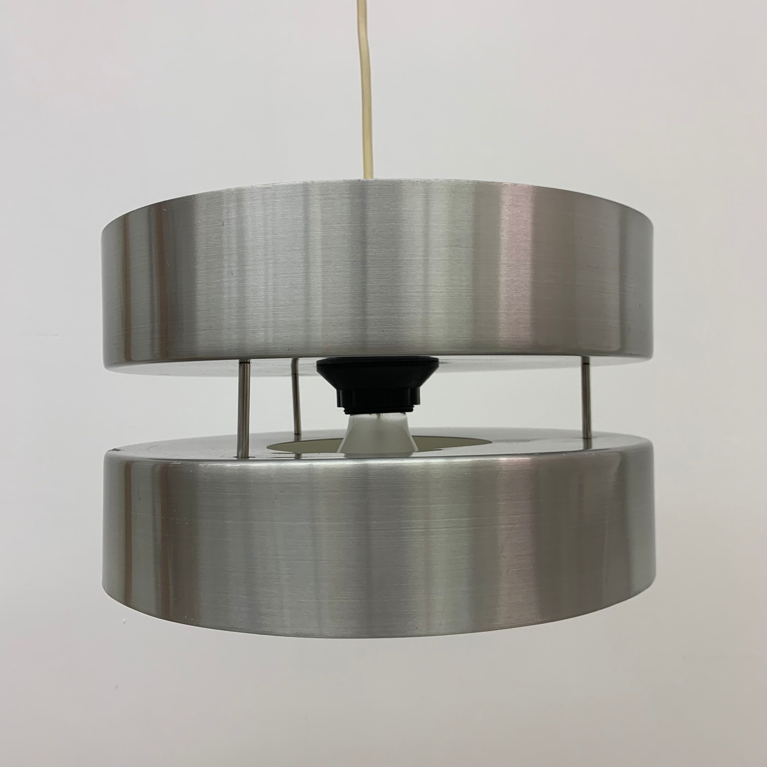 Hanging lamp aluminium design , 1960
