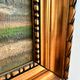 Vintage signed cottage landscape oil painting