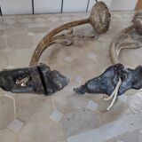 Brass sconces